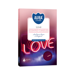 Set 6 Lumânări roșii Pentru Ritualuri De Iubire