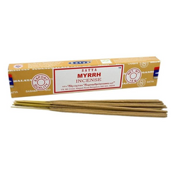 Bețișoare Parfumate Satya - Smirnă, 15g, 15 bucati