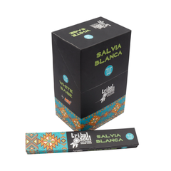 Bețișoare parfumate naturale Tribal Soul – Salvie Albă, 15 g, aprox 15 bucăți