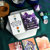 Set de Cărți Oracol Cristale și Elixire – 40 cărți inspirate de energia cristalelor