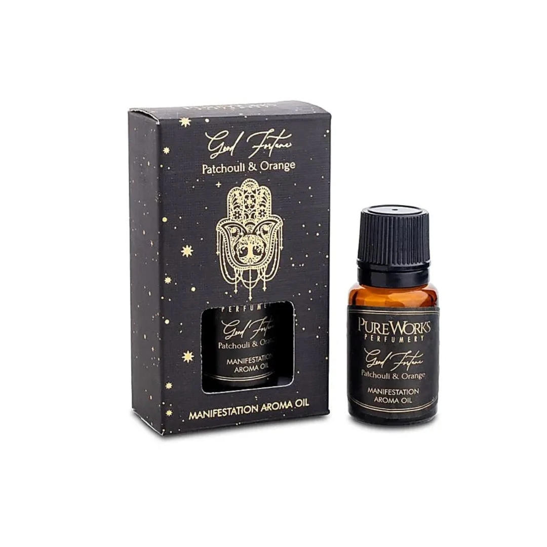 Ulei aromatic pentru Noroc și Prosperitate, cu paciuli și portocală (10 ml)