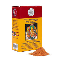 Pudră de tămâie tibetană – pachet mare 130-140 g, pentru înțelepciune și introspecție