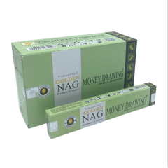 Bețișoare parfumate Golden Nag – Atrage Banii (aprox. 15 bucăți)