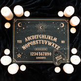 Placă Ouija Mistică - Pentagramă și Luni în Creștere