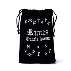 Set Oracol Rune 7 Chakre, pietre naturale calitate AA, în săculeț de catifea
