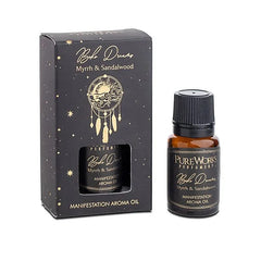 Ulei aromatic pentru manifestarea viselor, smirnă și lemn de santal (10 ml)