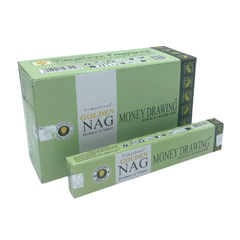 Bețișoare parfumate naturale, Golden Nag Atrage Banii, 15 g, aprox 15 bucăți
