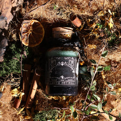 Amestec sare de baie Ancient Witch pentru Prosperitate, cu Cristal Aventurin, 490 g