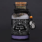 Amestec sare de baie Ancient Witch pentru Curățare Energetică, cu Cristal de Stâncă, 490 g