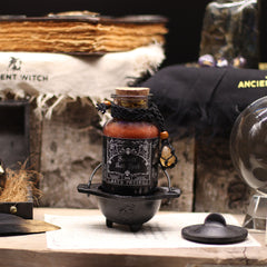 Amestec sare de baie Ancient Witch pentru succes, cu Citrin, 490g greutate totală