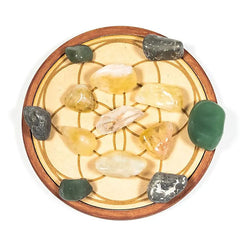 Grilă Cu Cristale Pentru Atragerea Prosperității