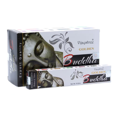 Bețișoare parfumate naturale, Golden Nag Buddha, 15 g, aprox 15 bucăți