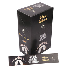 Bețișoare parfumate Tribal Soul Ritualul Lunii, suport ceramic inclus