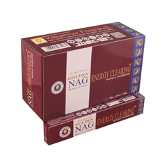 Bețișoare parfumate naturale, Golden Nag Purificare Energetică, 15 g, aprox 15 bucăți