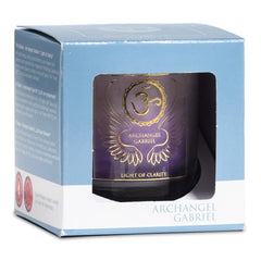 Lumânare parfumată - simbol Arhanghelul Gabriel - chakra 7