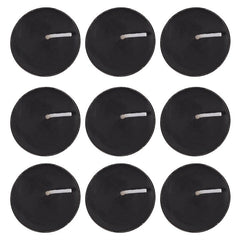 Set 9 Lumânări Pastilă Negre Parfumate cu Aromă de Opium