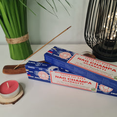Bețișoare parfumate naturale, Satya Nag Champa, 15 g, aprox 15 bucăți