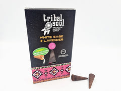 Conuri Parfumate Tribal Soul - Salvie Albă + Lavandă