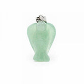 Pandantiv îngeraș - piatră semiprețioasă naturală Aventurin (20mm)