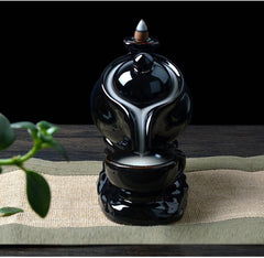 Suport pentru conuri parfumate "Fum Curgător" - Ceainic