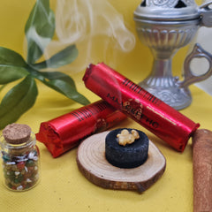 Cărbune pentru tămâiat sau fumigații "Malevi", rolă cu 7 pastile