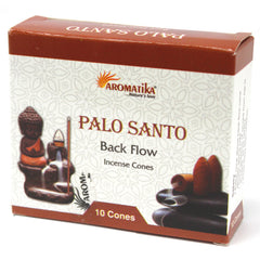 Conuri parfumate Palo Santo fum curgător pentru purificare energetică și ritualuri shamanice spirituale