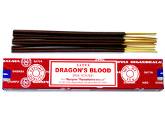 Bețișoare Parfumate Satya - Dragon Blood, 15g, 15 bucati