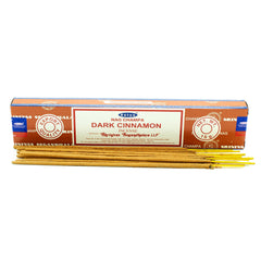 Bețișoare Parfumate Satya - Scorțișoară Neagră, 15g, 15 bucati