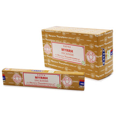 Bețișoare Parfumate Satya - Smirnă, 15g, 15 bucati