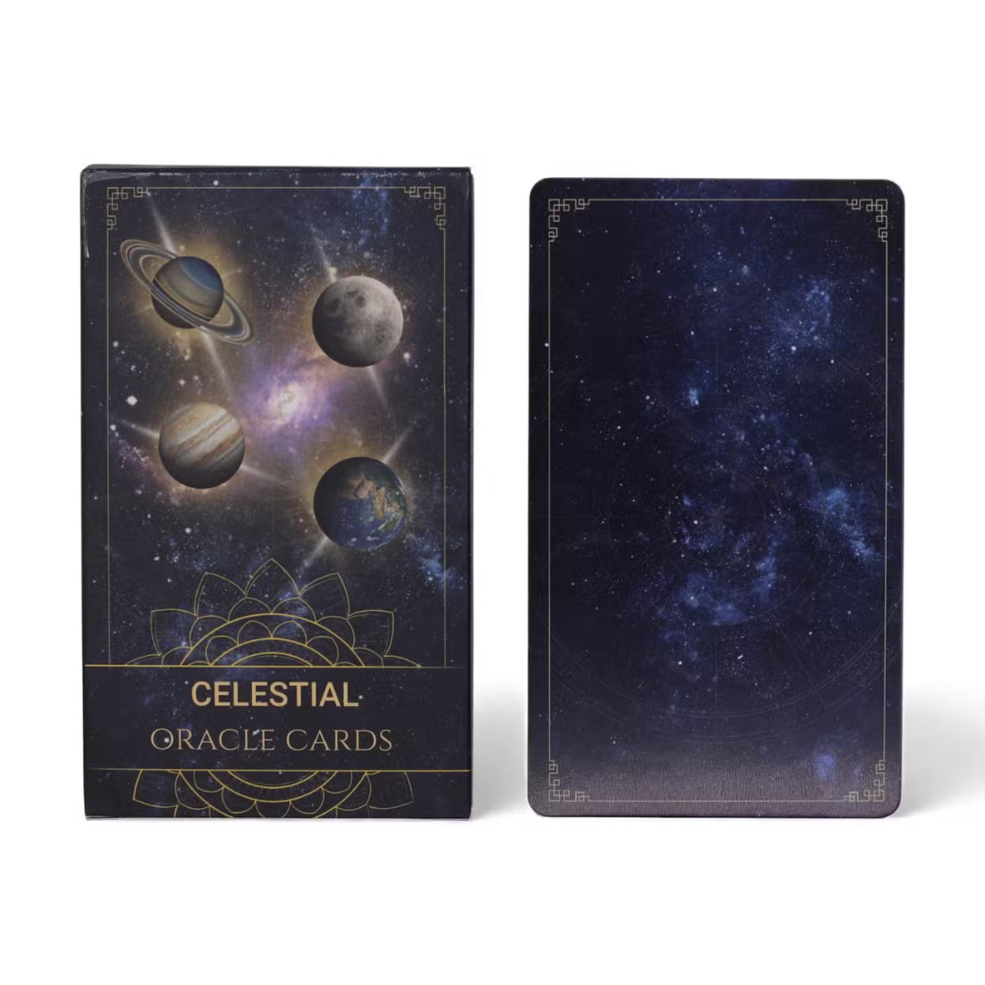 Set de Cărți Oracol Atlasul Energiei Divine – 40 de Cărți Spiritualitate Cosmică