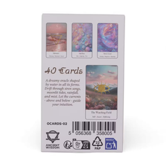 Set de Cărți Oracol Ape Mistice – 40 de Cărți cu Sirene și Lumina Lunii
