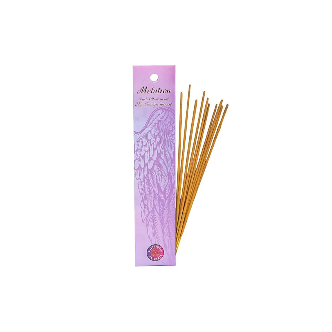 Arhanghelul Metatron: Bețișoare parfumate Yogi & Yogini Arhanghelul Metatron cu aromă de Nag Champa
