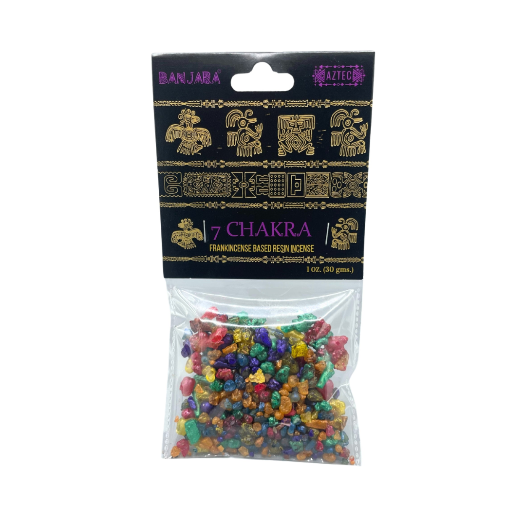 Rășină de Copac Banjara – 7 Chakre, 30 g