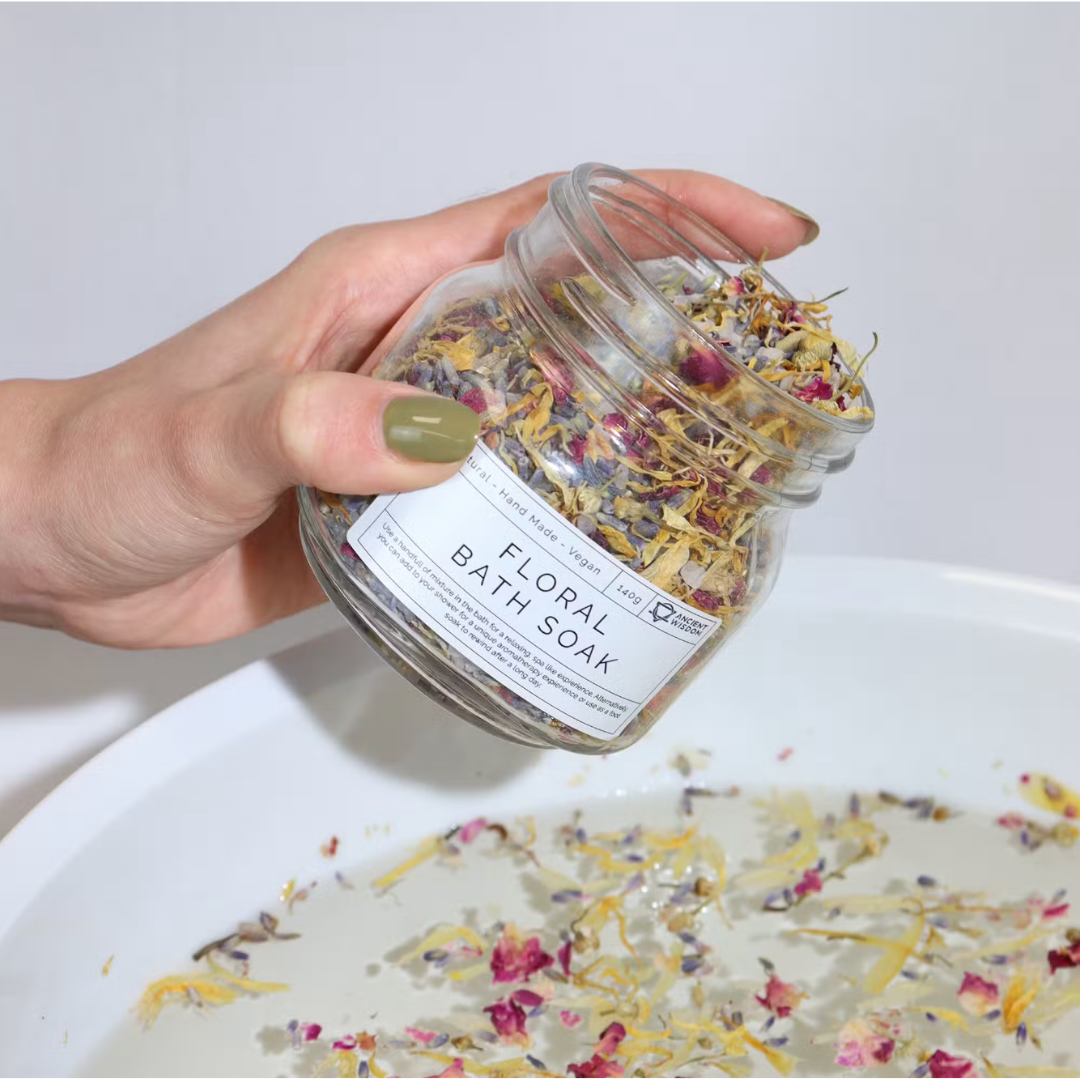 Amestec de Flori și Sare de Mare pentru Ritualuri de Relaxare, 140g