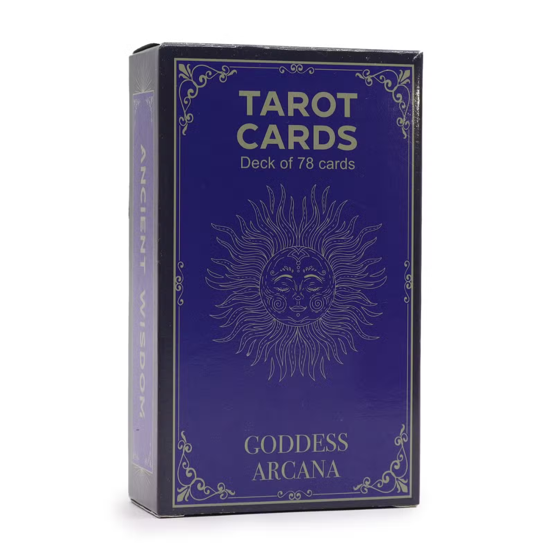 Cărți de Tarot Arcana Zeițelor, 78 de cărți cu ghid explicativ
