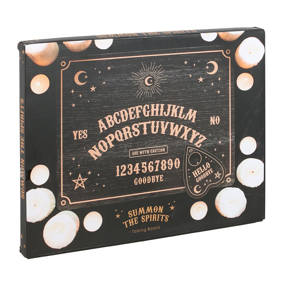 Placă Ouija Mistică - Pentagramă și Luni în Creștere