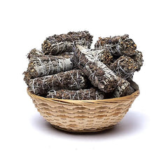 Mănunchi de salvie albă cu lavandă pentru fumigații (aprox. 11 cm)