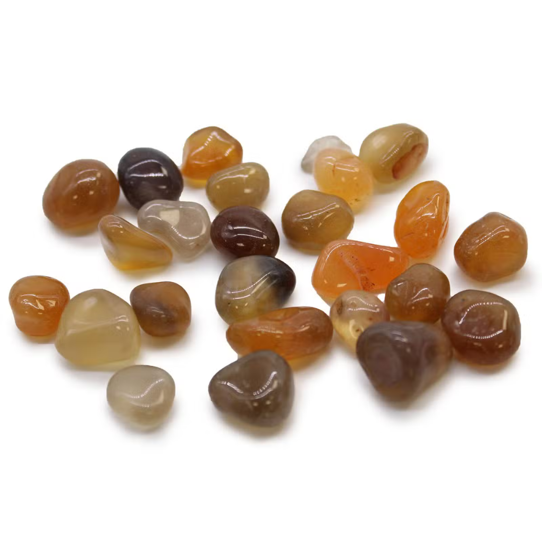 Pietre Africane Mici - Agat Carnelian Mozambic 1-2 cm