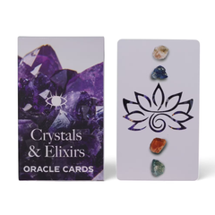 Set de Cărți Oracol Cristale și Elixire – 40 cărți inspirate de energia cristalelor