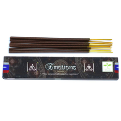 Bețișoare parfumate naturale, Satya Emoție, 15 g, aprox 15 bucăți