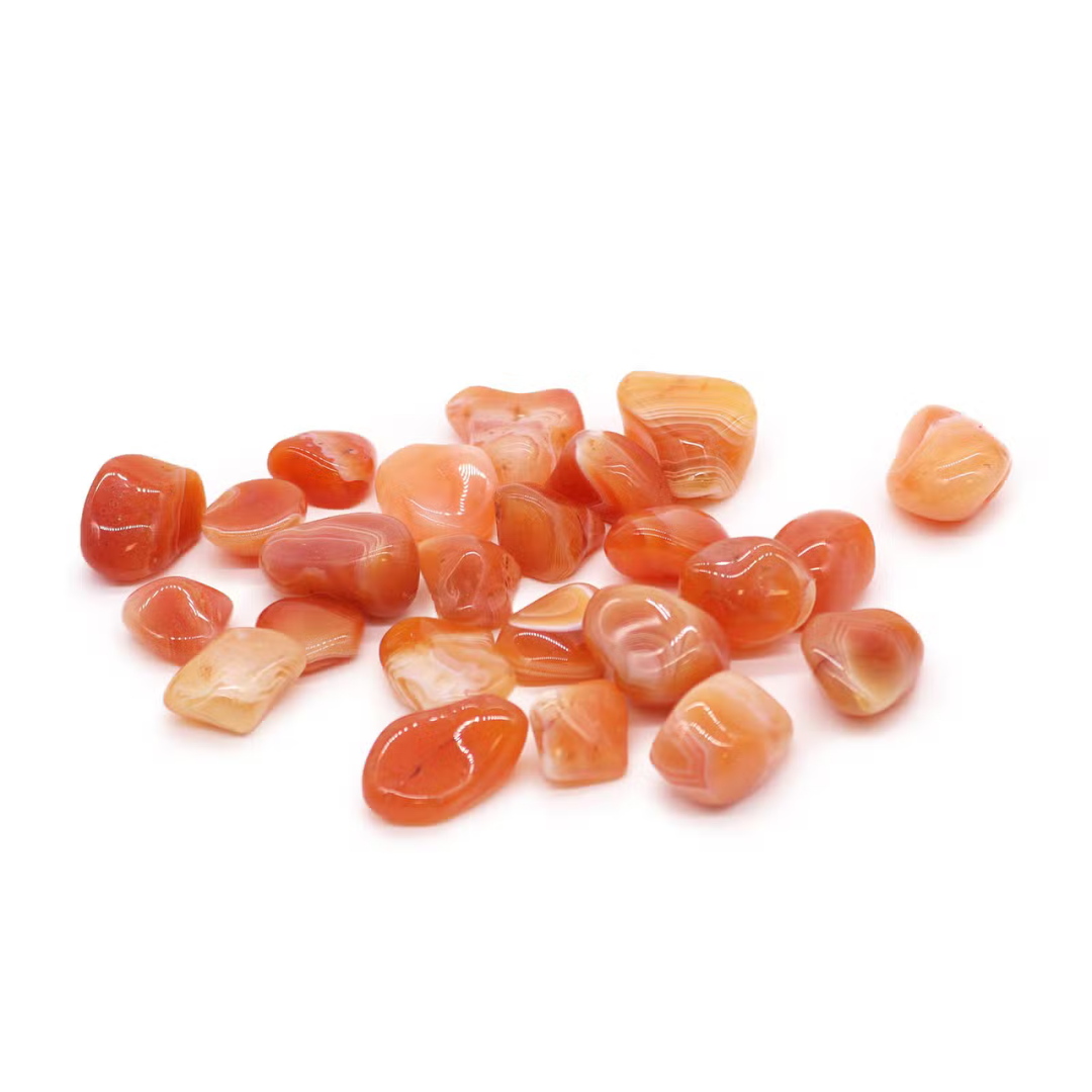Piatră lustruită medie - Carneol natural, 2-4 cm