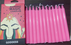 Set lumânări roz ezoterice pentru ritualuri magice de iubire, armonie relațională, compasiune și ceremonii de vindecare a inimii