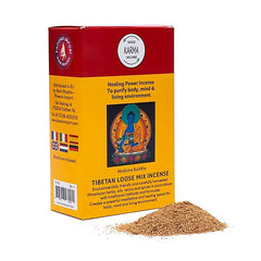 Pudră de tămâie tibetană – pachet mare 130–140 g, pentru bunăstare, vindecare și regenerare