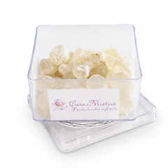 Tămâie naturală cristal, bob mare, cutie de 25 g
