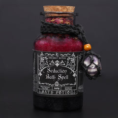 Amestec sare de baie Ancient Witch pentru Seducție, cu Ametist, 490 g