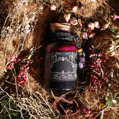 Amestec sare de baie Ancient Witch pentru Seducție, cu Ametist, 490 g