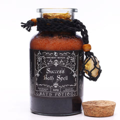 Amestec sare de baie Ancient Witch pentru succes, cu Citrin, 490g greutate totală