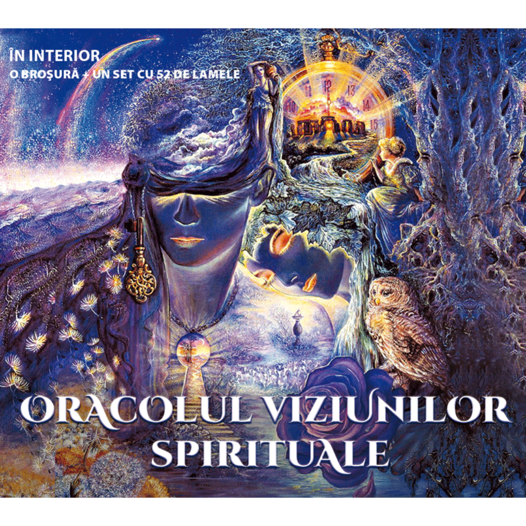 Carduri Oracol Viziunilor Spirituale - set 52 carduri pentru ghidare intuitivă