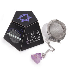 Infuzor de Ceai cu Cristal de Ametist