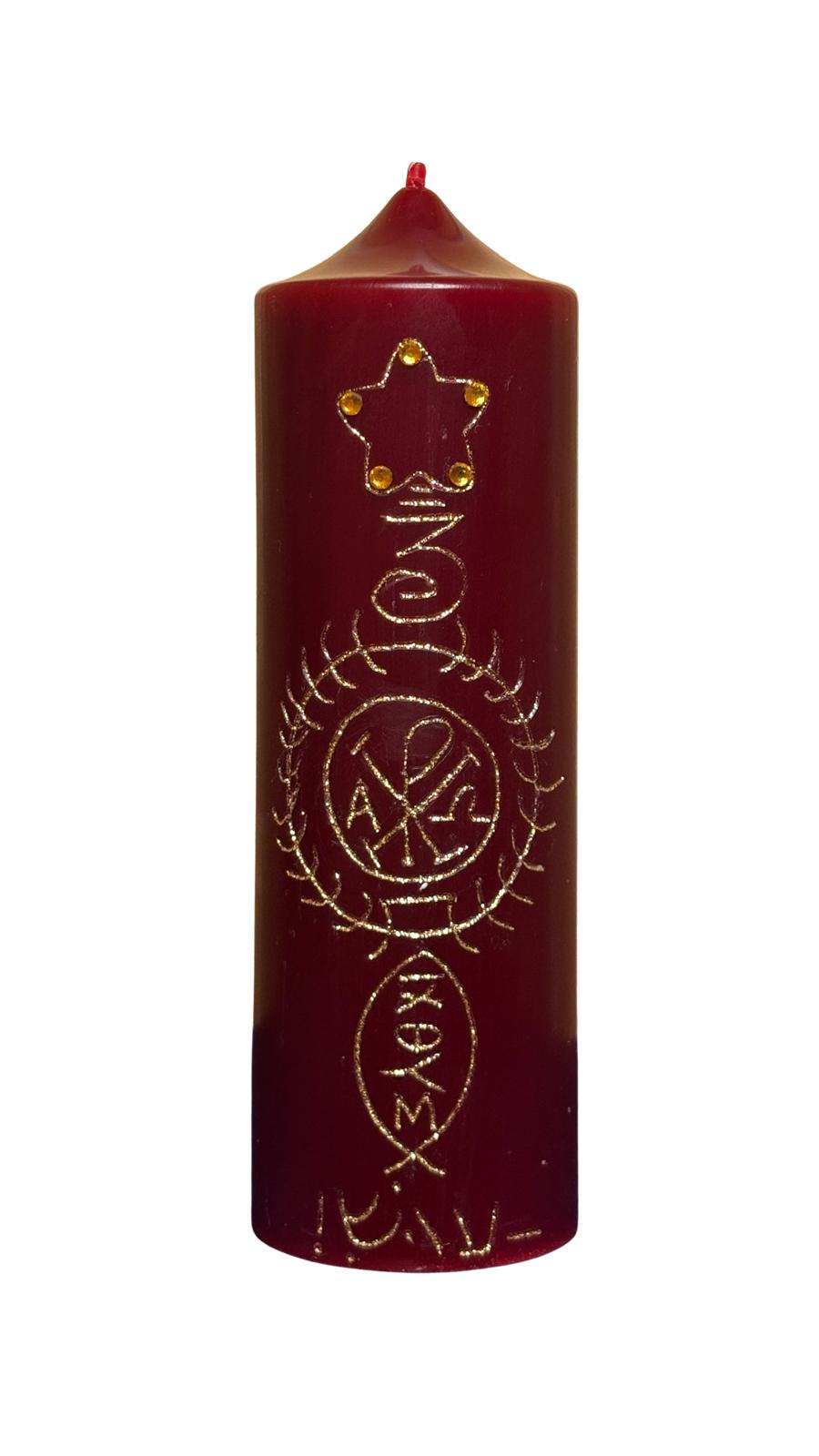 Lumânări cu sigilii pentru ritualuri de manifestare a dorințelor